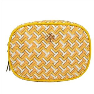 NWOT Tory Burch Tile T Cosmetic Case Pouch
